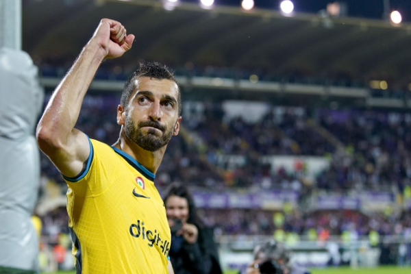 國米中場姆希塔良：奪冠見證歷史創造的重要一刻